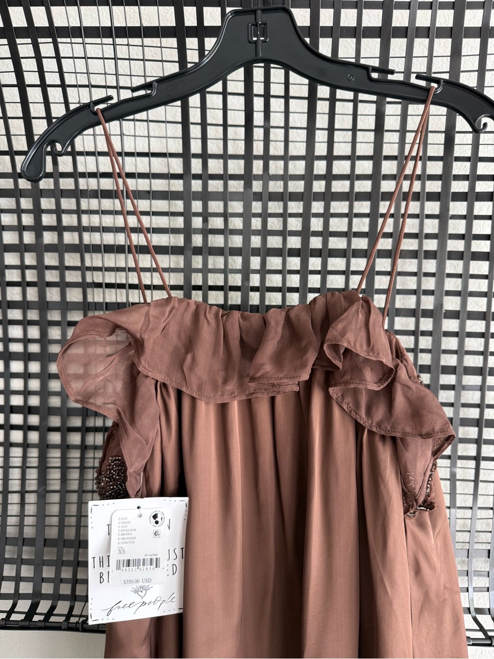 Free people Marquita dress pinecone brown - Picture 4 of 8